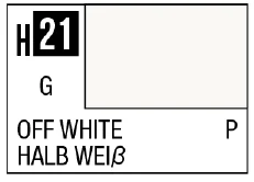 GSI Creos AQUEOUS HOBBY COLOR - H21 GLOSS OFF WHITE (PRIMARY)