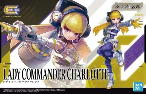 BANDAI HOBBY Lady Commander Charlotte - Gundam Build Divers / Re:Divers