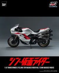threezero FigZero 1/6 Transformed Cyclone for Masked Rider No.2 (SHIN MASKED RIDER) - Kamen Rider: Masked Rider - photo 13