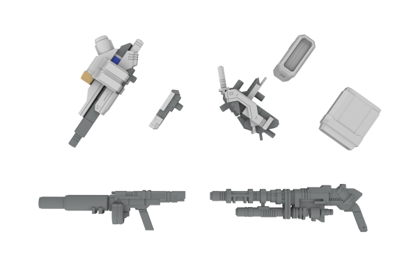 EXTENSION SET B　For 5inM 1/48 PLD［MC120mmCANON ＆DRu20ATM＆DSG11SMG＆M62GRENADE LAUNCHER］