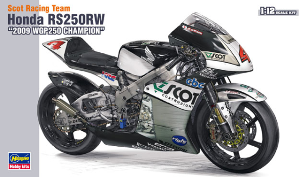 [BK1] 1:12 SCOT RACING TEAM HONDA RS250RW 2009 WGP250 CHAMPION