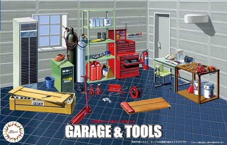 [GT-15] 1/24 Garage and Tool