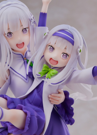 Re:ZERO -Starting Life in Another World- Figure Emilia & Childhood Emilia 11