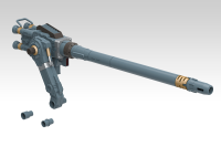 ZOIDS CUSTOMIZE PARTS GOJULAS CANNON SET 6
