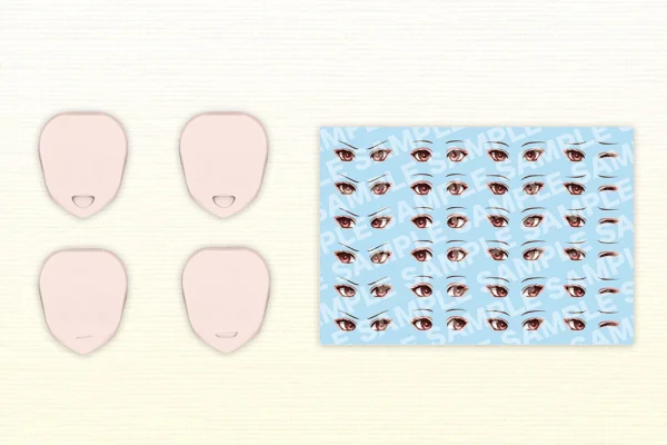 CUSTOMIZED FACE & DECAL SET Vol.1