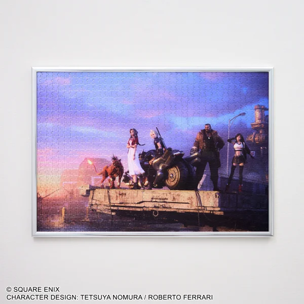 SQUARE ENIX FINAL FANTASY VII REMAKE Key Art Jigsaw Puzzle - 1000 PIECE - Final Fantasy VII
