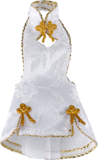 figma Styles Mini Skirt Chinese Dress (White) 3