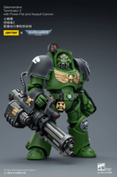 Salamanders Terminator 3 with Power Fist and Assault Cannon 13