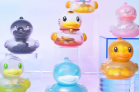 B.Duck Dopamine holiday (Set of 8 Figures) 7