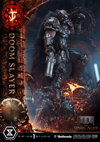 Ultimate Premium Masterline DOOM: The Dark Ages DOOM Slayer Deluxe Version 			 75