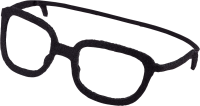 Plushie Optional Parts: Glasses 2