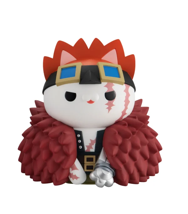 MegaHouse MEGA CAT PROJECT ONE PIECE Nyanto! The Big NYAN PIECE Series Eustass Kid(Repeat) - ONE PIECE