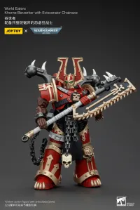 JOYTOY World Eaters Khorne Berzerker with Eviscerator Chainaxe - Warhammer 40K - photo 1
