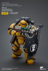 Imperial Fists Legion MkIII Breacher Squad Legion Breacher with Graviton Gun 7