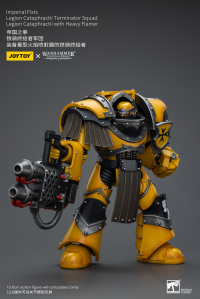 Imperial Fists Legion Cataphractii Terminator Squad Legion Cataphractii with Heavy Flamer 8