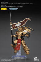 Blood Angels Sanguinary Guard 3 with Angelus Boltgun and Encarmine Spear 4