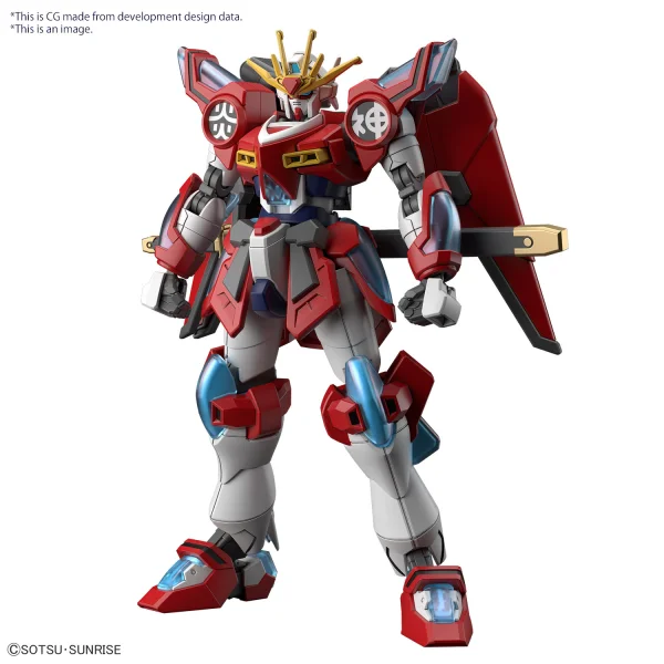 BANDAI HOBBY HG 1/144 SHIN BURNING GUNDAM - Gundam Build Fighters / Try