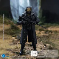 HIYA TOYS HIYA Exquisite Mini Series 118 Scale 4 Inch The Walking Dead Ezekiel Action Figure - The Walking Dead - photo 7