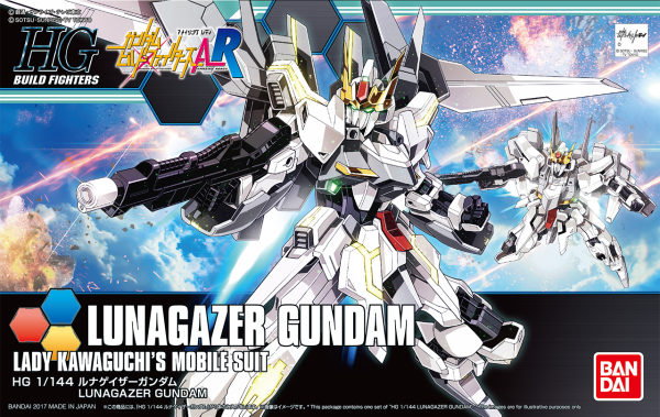 HGBF 1/144 Lunagazer Gundam