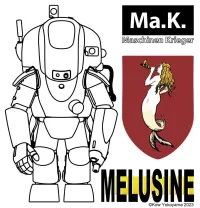 Hasegawa (Maschinen Krieger) 1/35 P.K.A. Ausf. M MELUSINE "WALD GEIST" (Two kits in the box) - Maschinen Krieger - photo 2