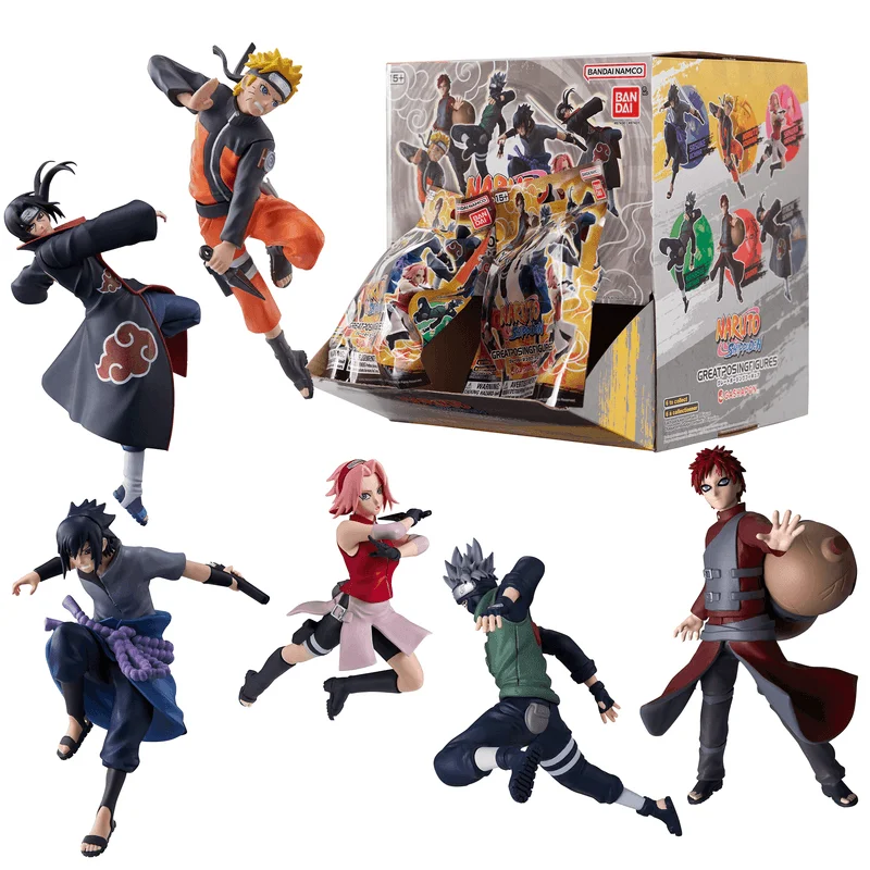 BANDAI Naruto Shippuden GPF Blind Packs Series 1 (Box of 24) - NARUTO