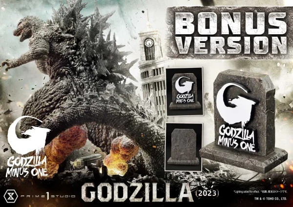 Prime 1 Studio Ultimate Diorama Masterline GODZILLA MINUS ONE (Film) Godzilla (2023) Bonus Version - Godzilla