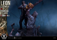 Ultimate Premium Masterline Resident Evil 4 Leon S. Kennedy versus Chainsaw Villager 67
