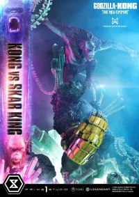 Prime 1 Studio Ultimate Diorama Masterline Godzilla x Kong: The New Empire (Film) Kong vs Skar King Bonus Version - Godzilla - photo 50