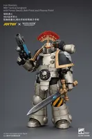 JOYTOY Iron Warriors Mkll Tactical Sergeant with Power Sword, Bolt Pistol and Plasma Pistol - Warhammer 40K - photo 12