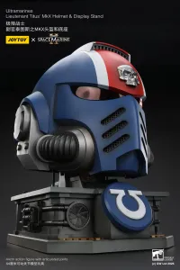 JOYTOY Ultramarines Lieutenant Titus' MKX Helmet & Display Stand - Warhammer 40K - photo 20