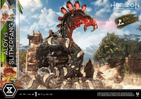 Ultimate Diorama Masterline Horizon Forbidden West Aloy vs. The Slitherfang Bonus Version  			 15