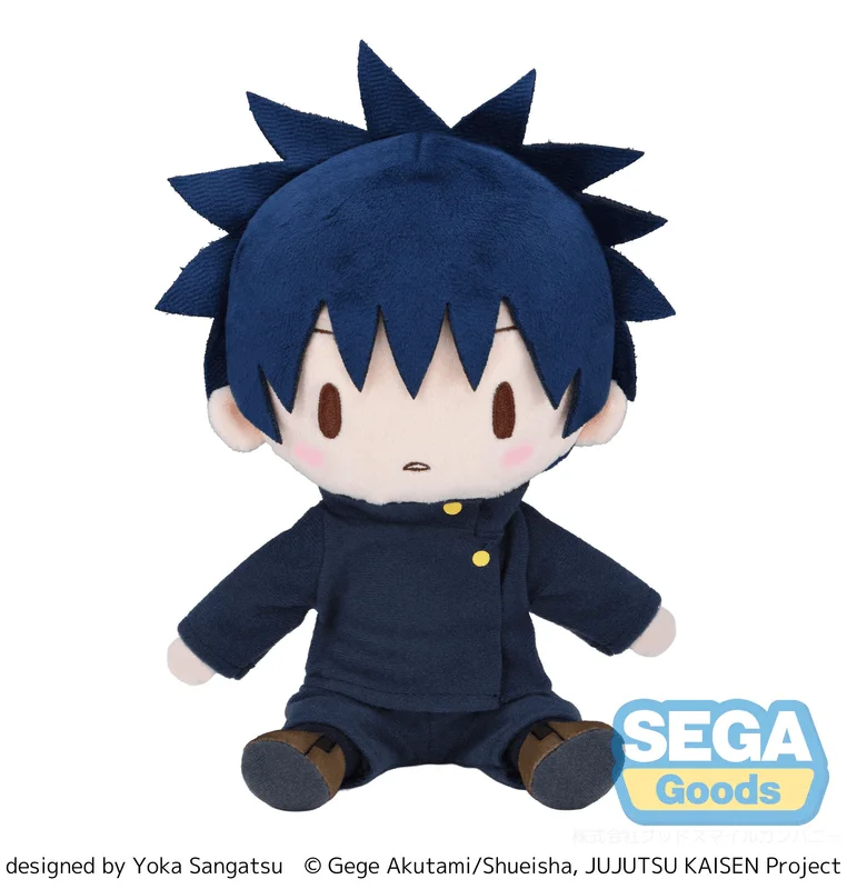 SEGA fuwa petit Anime "Jujutsu Kaisen" 5th Anniversary "Megumi Fushiguro" Plush (M) - Jujutsu Kaisen