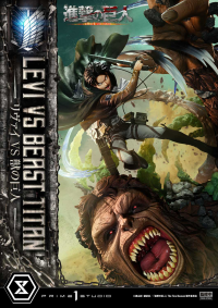 Ultimate Premium Masterline  TV animation Attack On Titan  Levi versus Beast Titan 44