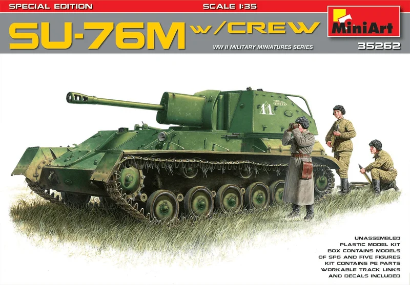 [35262] 1/35 SU-76M w/Crew Special Edition