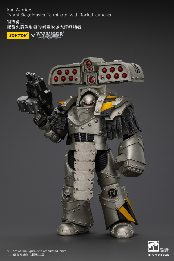 lron Warriors Tyrant Siege Master Terminator with Rocket launcher
