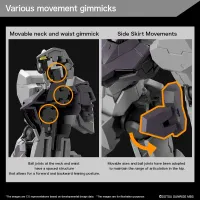 BANDAI HOBBY HG 1/144 GUNDVÖLVA - Mobile Suit Gundam: The Witch from Mercury - photo 4