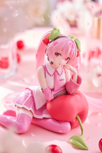 Sakura Miku Desktop Cute Figure (Cherry Cushion Ver.) 2