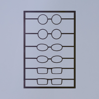 Nendoroid Doll Etching Glasses Set 4