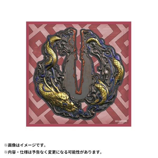 CAPCOM rubber coaster Tsuba Guard: Seiryu's Gale - Video Games