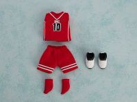 Nendoroid Doll Outfit Set: Basketball Uniform (Red) 4