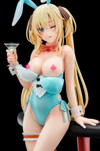 Hakoiri-musume Regina Mercedes wearing 秘色(HISHOKU) bunny costume with Nip Slip Gimmick System - The Demon Sword Master of Excalibur Academy - photo 14