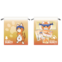 Ramen Akaneko Drawstring Pouch Bunzo 1