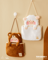 LuLu the Piggy Costume Series - Fluffy Wall Bag (Sheep) 6