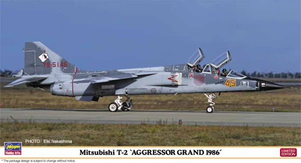 Hasegawa 1/48 Mitsubishi T-2 AGGRESSOR GRAND 1986 - Scale Kits