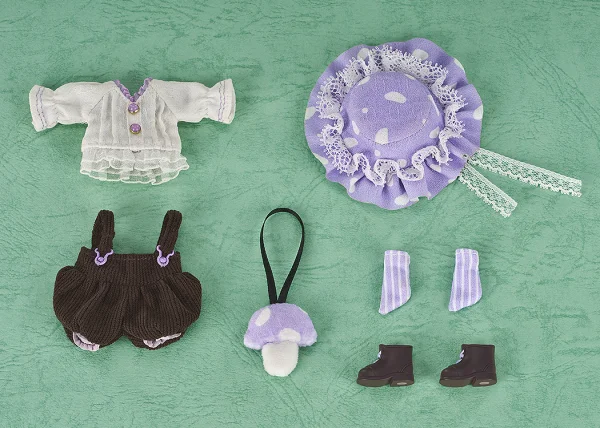 GOOD SMILE COMPANY Nendoroid Doll Outfit Set: Mushroom - Boy (Purple) - Figure Accessories