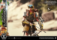 Ultimate Diorama Masterline Horizon Forbidden West Aloy vs. The Slitherfang Bonus Version  			 2