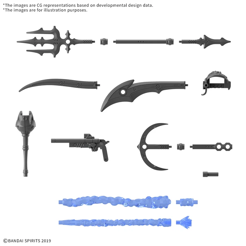 BANDAI HOBBY CUSTOMIZE WEAPONS （PIRATE WEAPON） - 30 Minutes Missions (30MM)