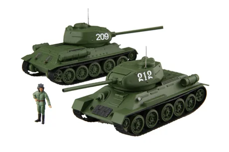 Fujimi [SWA-34] 1/76 Soviet T-34/85 (Set of 2) - Scale Kits