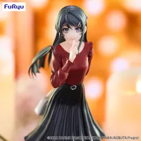 FuRyu Rascal Does Not Dream Series　Trio-Try-iT Figure -Mai Sakurajima Winter Outfit ver.- - Rascal Does Not Dream of Bunny Girl Senpai - photo 5
