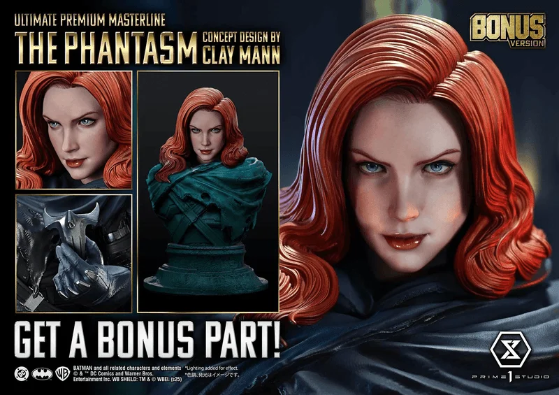 Prime 1 Studio Ultimate Premium Masterline Batman (Comics) The Phantasm (Concept Design by CLAY MANN) Bonus Version 			 - DC Comics